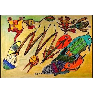 Astrocarte Sagittaire 300x200